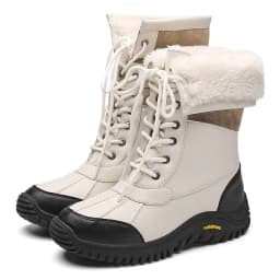 Snow Boots Women Lace-up Waterproof Comfortable Ladies Rain Shoes Female Keep Warm Mid-Calf Winter Boots Outdoor Ankle Boots New