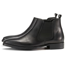 High Quatliy Claf Leather Men's Chelsea Boots Slip on Ankle Boots Motorcycle Genuine Leather Driving Boot Shoes for Men in Stock