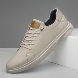 Italian Brand Men's Genuine Leather Casual Shoes Oxford Jogging Shoes Sneakers for Men Warm Cotton Shoes with/No Fur Size：38-47