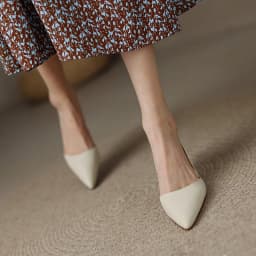 FEDONAS Basic Women Pumps Spring Summer Dress Office Ladies Pointed Toe Thin Heels Genuine Leather Shoes Woman Fashion Elegant