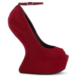 Platform Fretwork Heels Peep Teo Pums Sexy Pointed Toe Leather Solid Accept Custaomized New Arrivals Fashion Women Runway Shoes