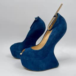 Platform Fretwork Heels Peep Teo Pums Sexy Pointed Toe Leather Solid Accept Custaomized New Arrivals Fashion Women Runway Shoes