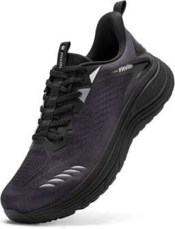 FitVille Extra Wide Mens Sport Shoes Breathable Gym Athletic Workout Cross Training Running Max Cushion Sneakers For Men