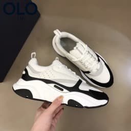 Gray Light Blue Color Block Mesh Dad Shoes Breathable Thick Platform Shock Absorb Casual Sneakers Unisex