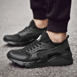 Summer Men's Breathable Mesh Surface Lightweight Soft Bottom Casual Shoes Trendy Running Sports Shoes Men's Shoes From China