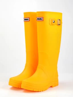 2026 Women's Fashion High-Top Rain Boots Adjustable Drawstring Buckle Non-Slip Waterproof Outdoor Hiking Canyoning Muck Shoes