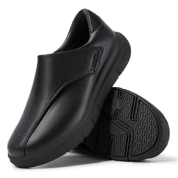 FitVille Men'S Diabetic Slip-On Oxford Dress Shoes, Adjustable Fit Comfort Business Formal & Wedding Casual Sneakers, Professional Orthopedic Footwear With Roomy Toe Box For Swollen & Wide Feet