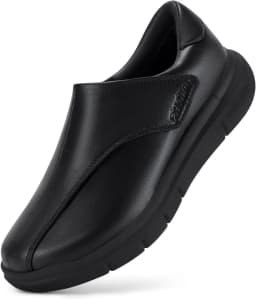 FitVille Men'S Diabetic Slip-On Oxford Dress Shoes, Adjustable Fit Comfort Business Formal & Wedding Casual Sneakers, Professional Orthopedic Footwear With Roomy Toe Box For Swollen & Wide Feet