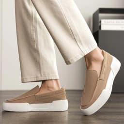 Niche Retro Loafers British Minimalist Slip On Leather Flat Shoes Casual Office Daily Walking Non Slip Fashion Loafer Footwear
