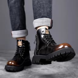 Men Boots 2023 New Winter Slippers Warm Men Shoes Waterproof Non-Slip Plush Sneakers Male Tenis Shoes Boots Men Sneakers Winter