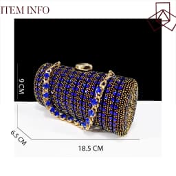 QSGFC Italian Fashion Banquet Shoes and Bags African Women's Hand Bags with Rhinestone Decoration and Women's High Heels