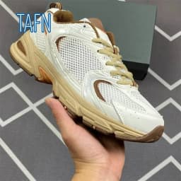 Vintage Y2K Style Dad Sneakers Mesh and Synthetic Leather Mix Thick Segmented Sole for Street Fashion and Urban Casual Wear