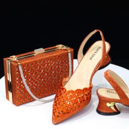 V-Chan 2024 Royal Blue Shoe And Bag With Elegant High Heels Shoes Italian Popular Design African Ladies Shoes Bag Set