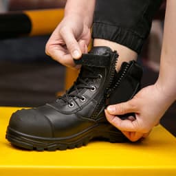 Genuine Leather Work Boots Cowhide Safety Shoes Men Waterproof Protection Shoes Puncture-Proof Indestructible Shoes Steel Toe
