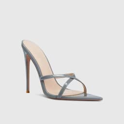 New European and American Fashion Sandals Comfortable Cross Strap Stiletto High Heels Large Sandals 33-46