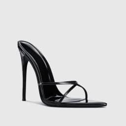 New European and American Fashion Sandals Comfortable Cross Strap Stiletto High Heels Large Sandals 33-46