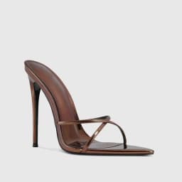 New European and American Fashion Sandals Comfortable Cross Strap Stiletto High Heels Large Sandals 33-46