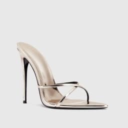 New European and American Fashion Sandals Comfortable Cross Strap Stiletto High Heels Large Sandals 33-46
