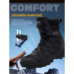 Men's Desert Combat Boots, Outdoor Anti-slip Tactical Boots, Hiking Desert Hunting Shoes, Work Safety Men's Boots,Off-road Boots