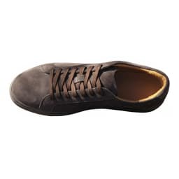 Men Coffee Suede Loafers Skateboarding Pure Outdoor Durable Leather Casual Walking Style Shoes