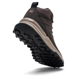 HOBIBEAR Men Wide Width Ankle Boots Mid-Top Hiking Running Shoes Non-Slip Outdoor Trail Walking Sneakers for Male