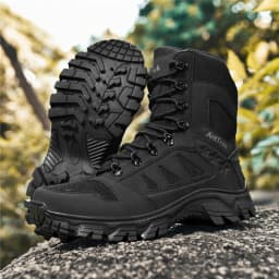 Men Military Tactical Boots Army Boots High Quality Male Climbing Hiking Shoes Lace Up Women Camping Safety Ultrallight Unisex