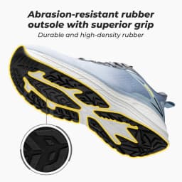 Fittington Men's Walking Shoes For Wide Cushioned Running Shoes Tennis Comfortable Shoes Arch Support For Plantar Fasciitis