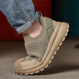 Anti Slip Men's Safety Shoes Anti-Smash Protection Steel Toe Shoes Work Sneakers Anti-Puncture Security Indestructible Shoes