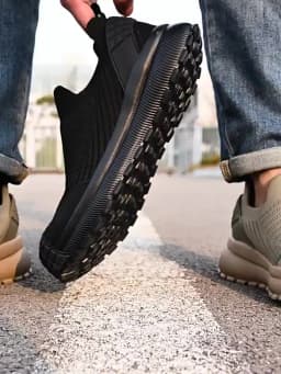 Anti Slip Men's Safety Shoes Anti-Smash Protection Steel Toe Shoes Work Sneakers Anti-Puncture Security Indestructible Shoes