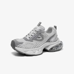 BEAUTODAY Casual Sneakers Women Cow Suede Leather Mesh Mixed Colors Round Toe Trainers Lace-up Ladies Shoes Handmade 29A56