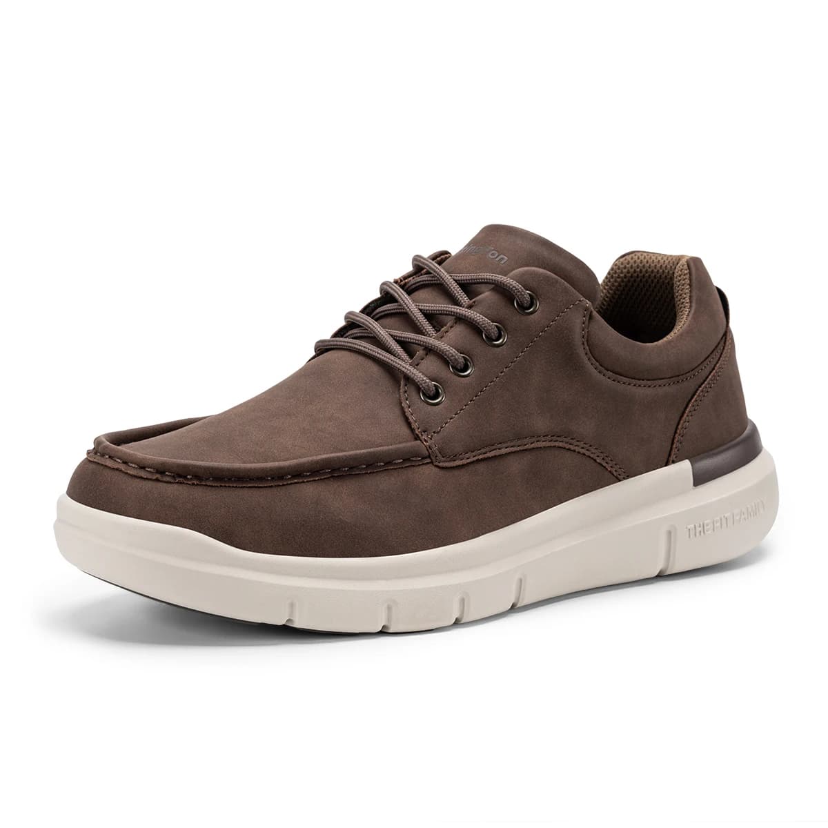Fittington Men's Dress Shoes Comfort EXtra Wide Toe Box Brand Casuan Informal Business Shoes for Men with Arch Support Non-slip