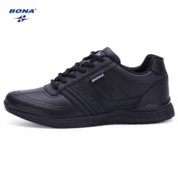 BONA New Popular Style Men Casual Shoes Lace Up Comfortable Shoes Men Soft Lightweight Outsole Hombre