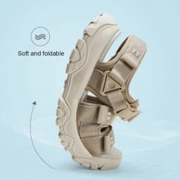 GOLDEN CAMEL Outdoor Men's Sandals for Men 2023 Summer New Lightweight Slippers Comfortable Casual Beach Shoes for Men Fashion
