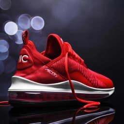 Men Air Cushion Casual Sneakers Summer Breathable Mesh Shock Absorbing Sports Shoes Non Slip Wear ResistantAthletic Footwear