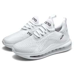 Men Air Cushion Casual Sneakers Summer Breathable Mesh Shock Absorbing Sports Shoes Non Slip Wear ResistantAthletic Footwear