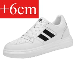 Luxury Elevator Shoes Men Women Sneakers Height Increasing Shoes Invisible 6cm 8cm 10CM Heighten Sports Taller Lift White Shoes