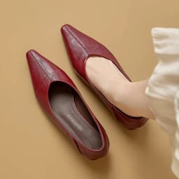 Women's Pointed Toe Mary Jane Shoes Nonslip Slipon Dress Shoes Women Fashion Commuter female Shoe for Spring and Autumn