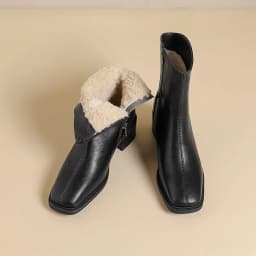 MORAZORA 2025 New Real Leather Women Boots Zipper Thick Fur Warm Winter Boots Fashion Square Toe Chunky Heels Ankle Snow Booties