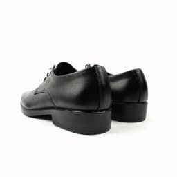 Domestically Made Leather Men's Derby Shoes Square Shoelace Comfortable Height Increasing 4cm Stylish Business Dress Shoes