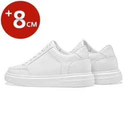 Men Sneakers Elevator Shoes Women Breathable Sports Casual Board Shoes Comfortable Platform Hidden Inner Heightening Shoes 8cm