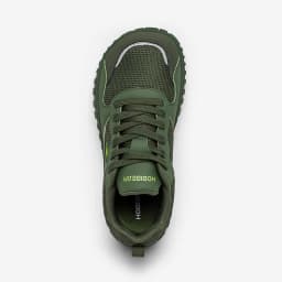 HOBIBEAR Unisex Wide Toe Sneakers Comfortable Walking Shoes Lace Up Outdoor Travel Breathable Running Sneakers