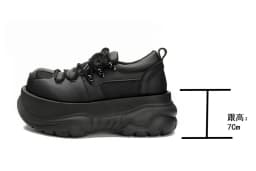 2025 New Harajuku Ugly Cute Platform Versatile Big Head Niche Design Cake Derby Shoes Women