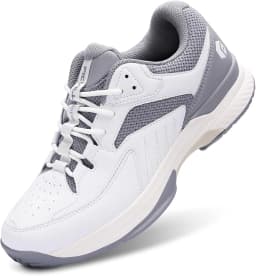 FitVille Men'S Wide Pickleball & All Court Tennis Shoes Lightweight Slip-Resistant Athletic Sneakers With Arch Support For Plantar Fasciitis Men'S Shoes Casual Sneakers Autumn Gym Clothes
