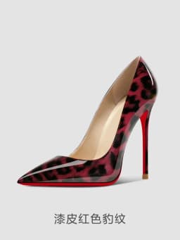 New 12cm multi-color super high heels for women and men, slim and oversized, sexy pointed commuter single shoes