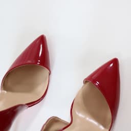 Elegant Classic Red Patent Pointed Toe D'Orsay Pumps for Women Sexy Design 12cm Stiletto High Heels Comfortable Evening Party