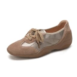 AIYUQI 2026 New Women's Loafers Shoe Anti-Slip Lace-Up Comfortable Women Shoes Spring and Autumn Breathable Formal Female Shoes
