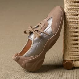 AIYUQI 2026 New Women's Loafers Shoe Anti-Slip Lace-Up Comfortable Women Shoes Spring and Autumn Breathable Formal Female Shoes