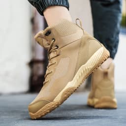 Men New Tactical Boots Outdoor Training Safety Work Anti-Slip Male Waterproof Breathable Army Boots Rapid Response Hunting Boot