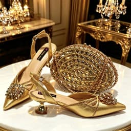 New Italian Pumps & Bag Set 2026 INS Style Pointed Elegant Champagne Color Rhinestone High Heels For Wedding Party Evening Women
