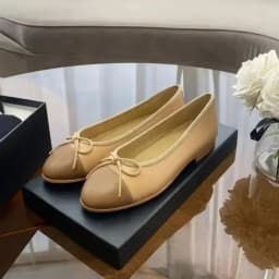 High Color scheme Ballet Flats Women Spring Autumn Denim Blazer Leather Bow Round Toe Comfortable Shoes Women ballet shoes